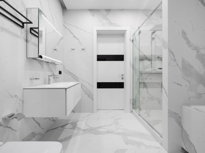 bathroom in minimalism style