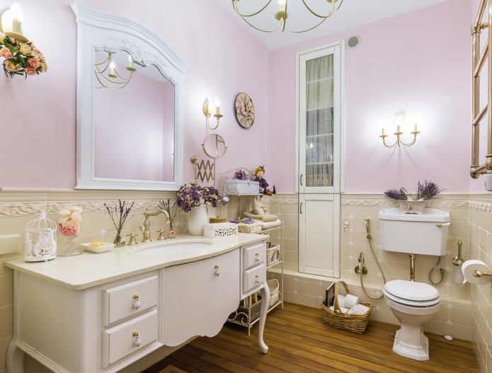 Antique furniture in the Provence style