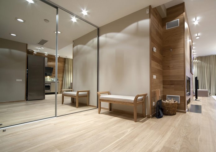Mirror wardrobe