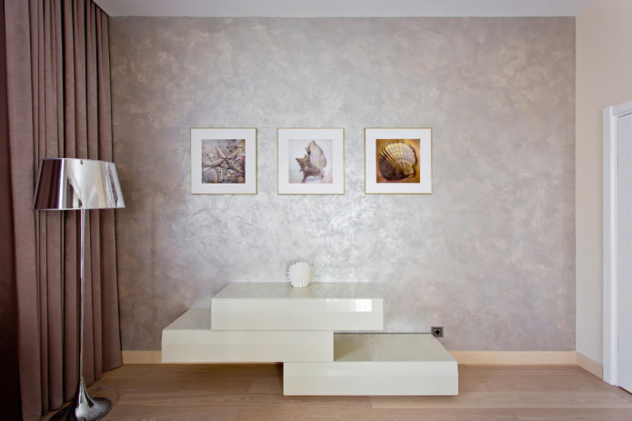 pearlescent Venetian decorative plaster