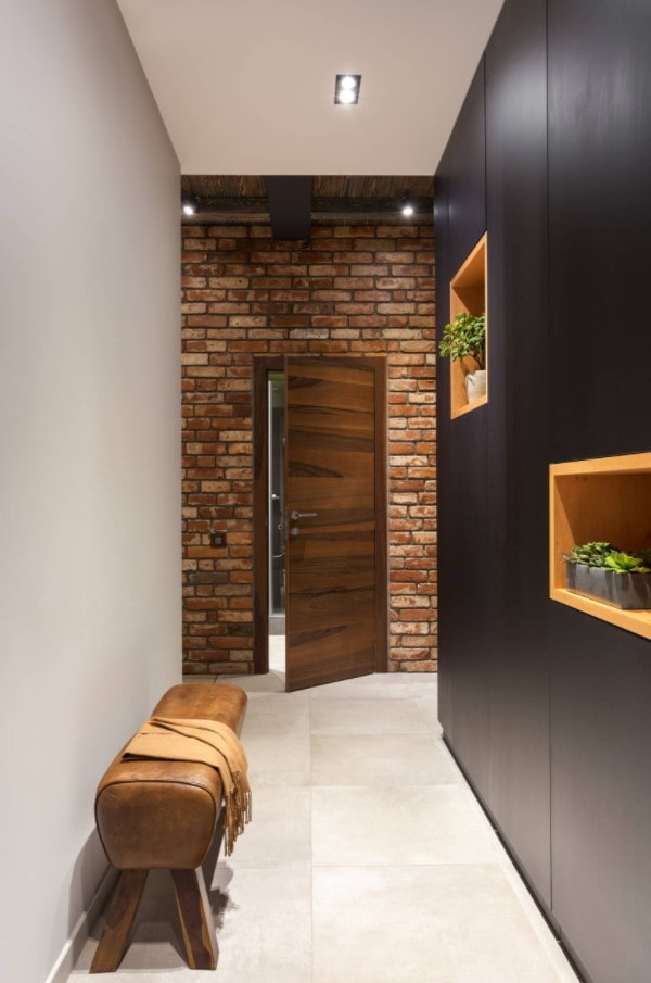 dark doors in the interior