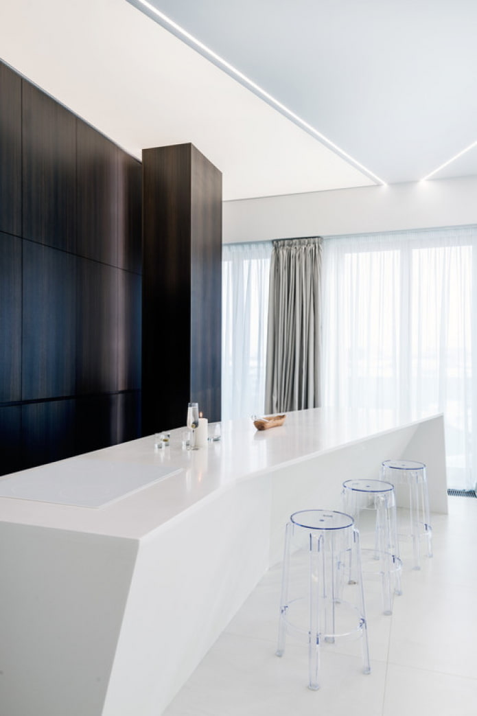 wenge kitchen minimalism