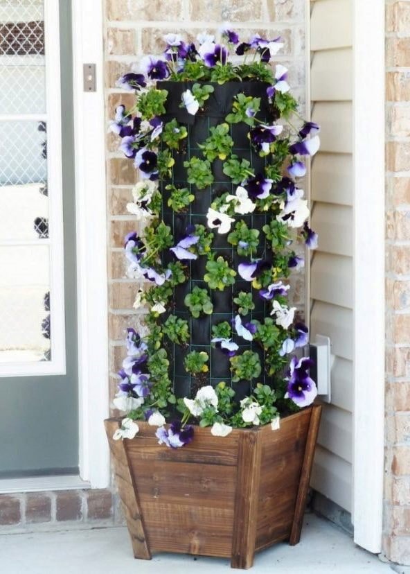 Flower bed from a grid