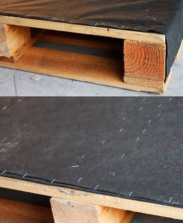 Geotextile upholstery