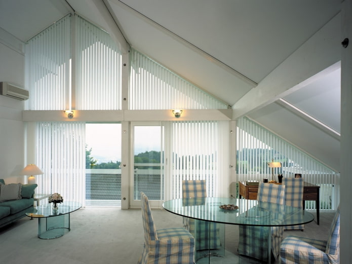 vertical slats on dormer windows