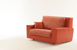 Chair bed with folding bed mechanism