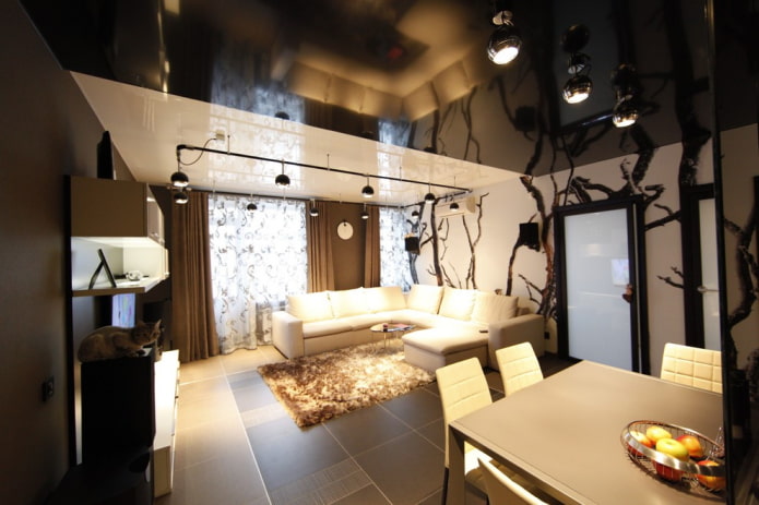 PVC film stretch ceiling