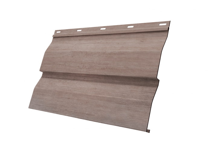 metal siding with imitation wood
