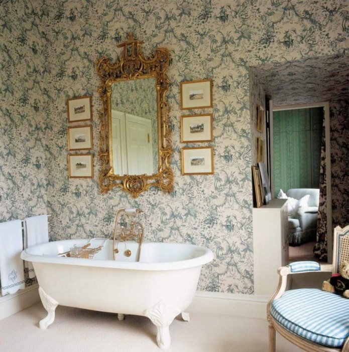 vintage floral wallpaper