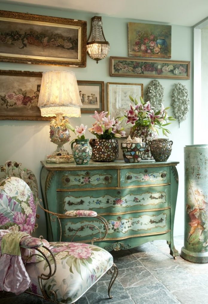 vintage style chest of drawers