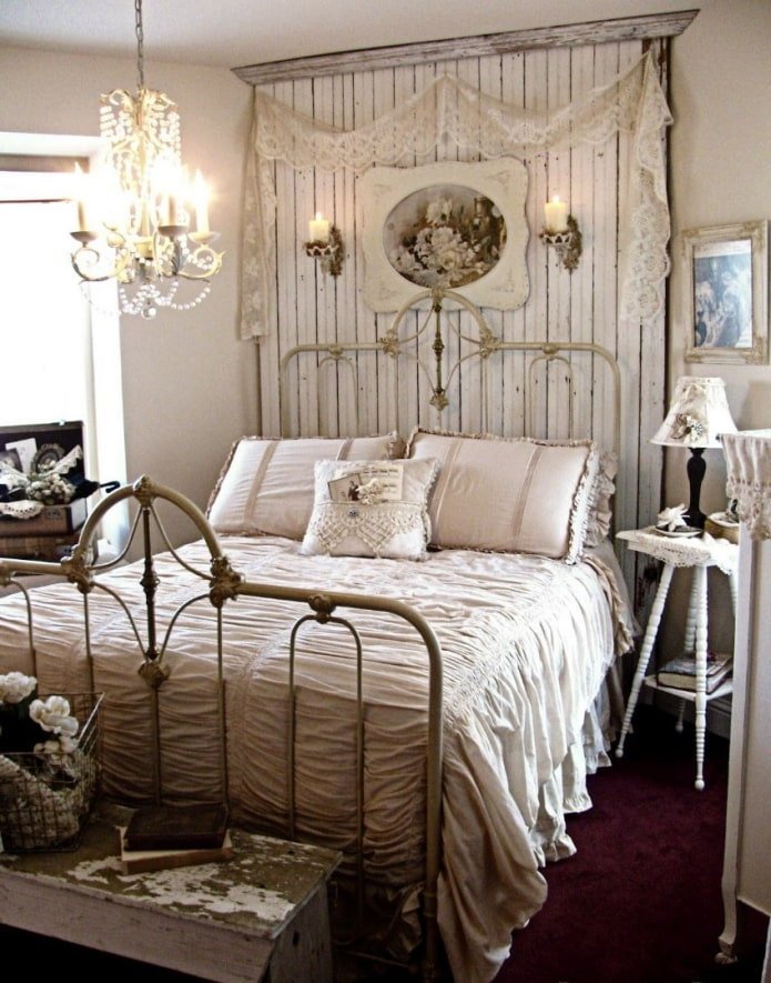 vintage wrought iron bed