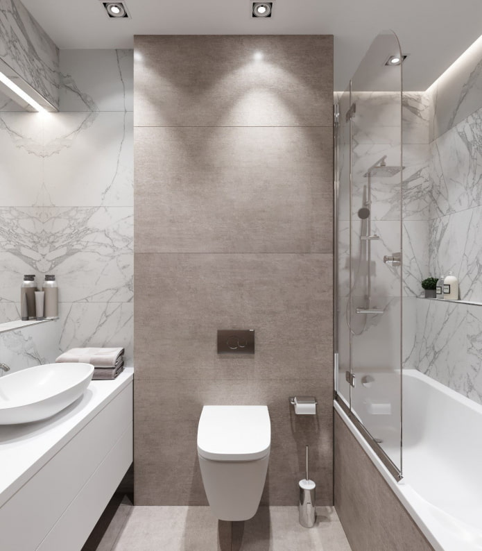 wall-mounted toilet