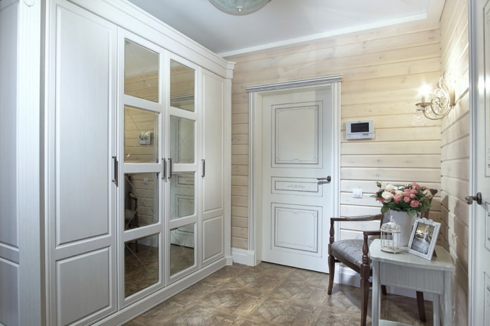 entrance door model in the Provence style