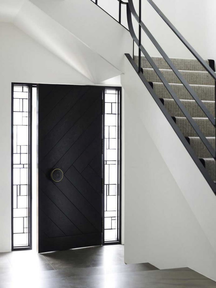 entrance door model in the style of minimalism