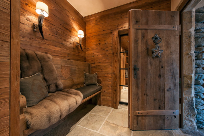 chalet style entrance door model