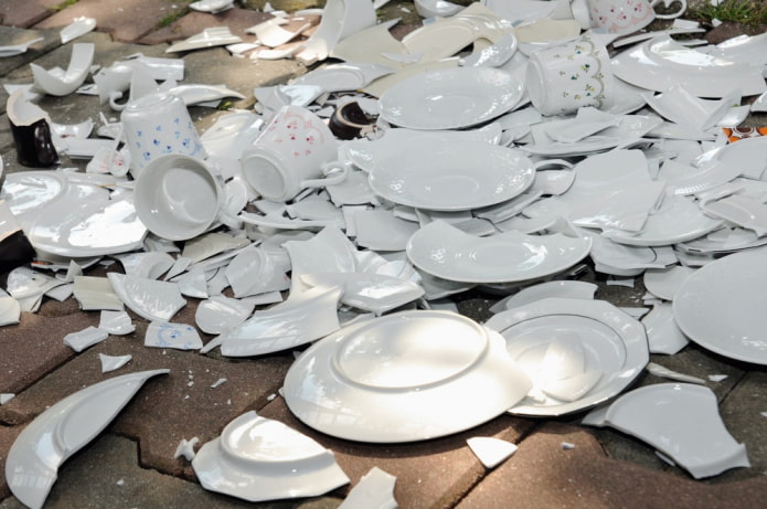 Ceramic shards