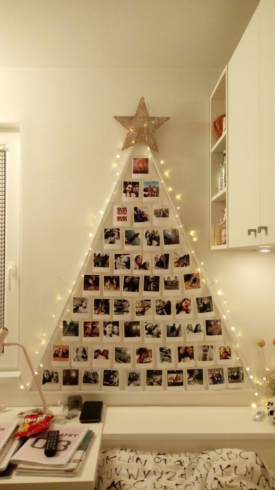 Photos and garlands