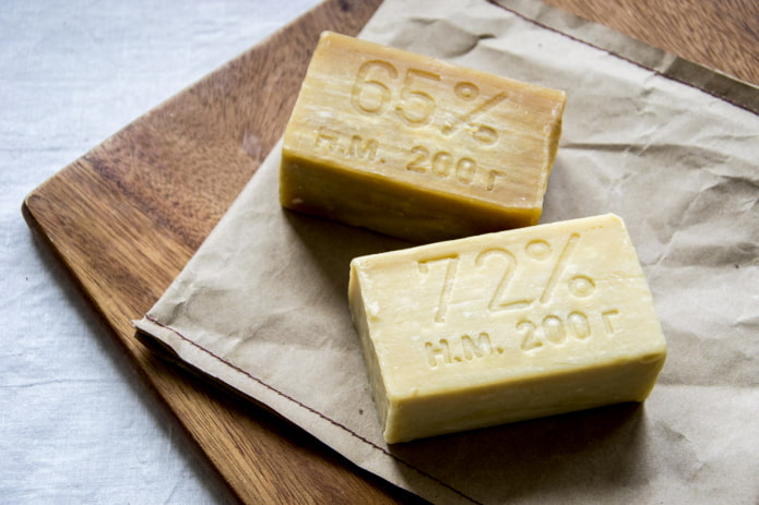 65% and 72% laundry soap