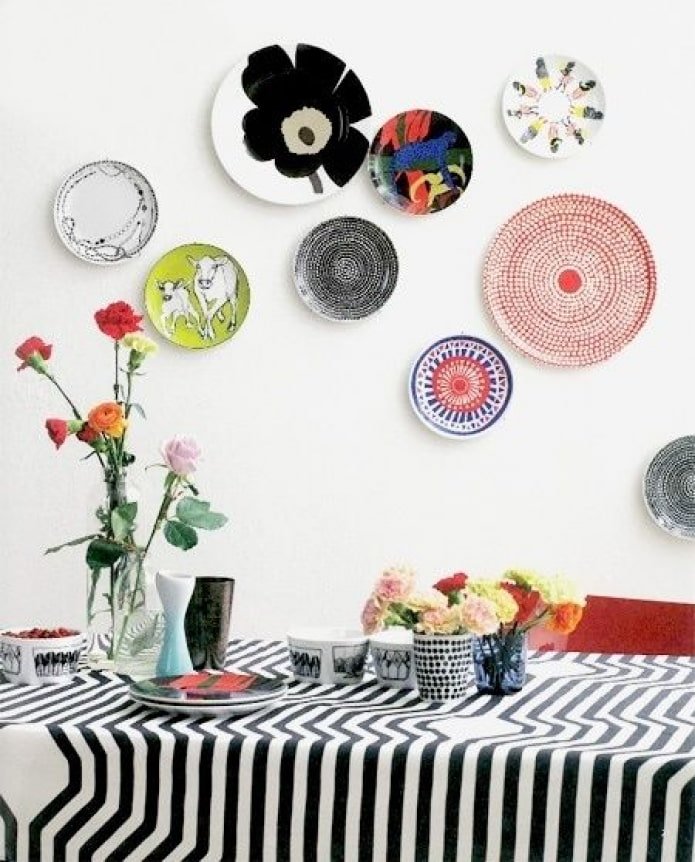Collection of plates