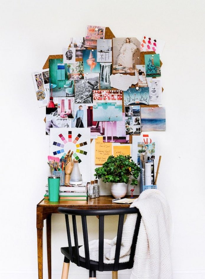 Chaotic collage