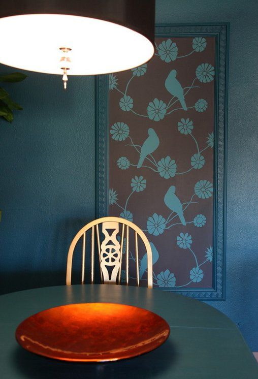 Wallpaper in a frame