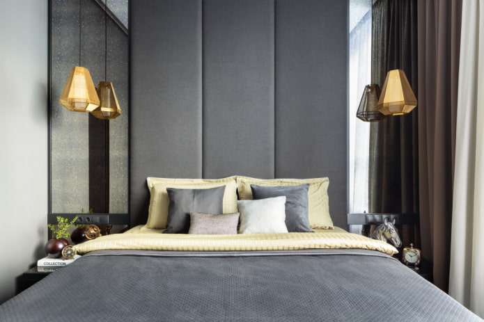 Fabric headboard