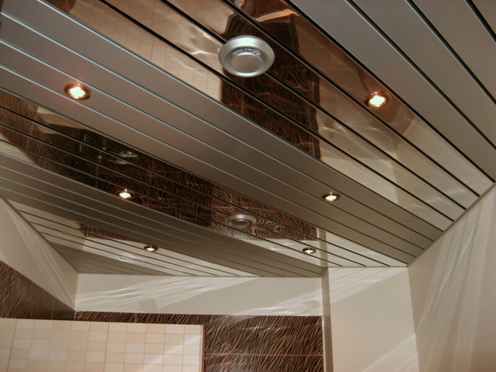 Slatted ceiling