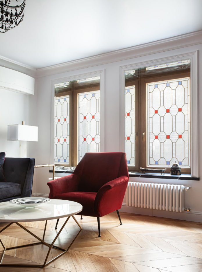 Stained glass windows 