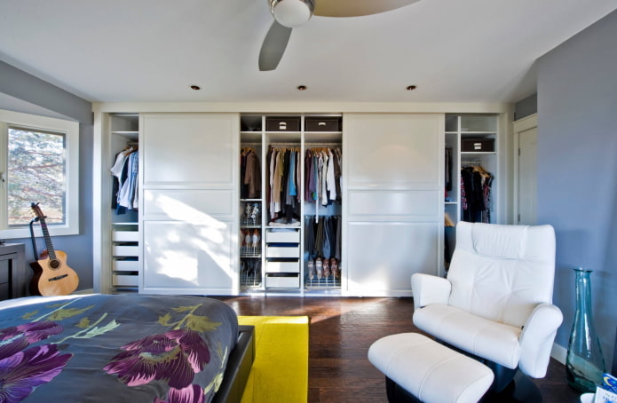 Internal filling of the wardrobe