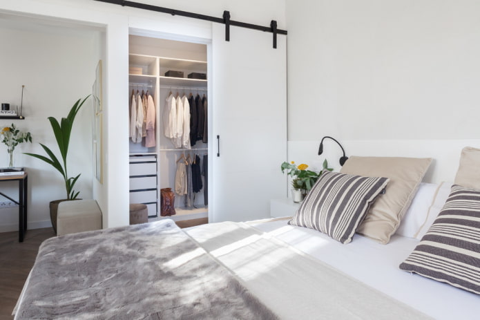 Two-door wardrobe