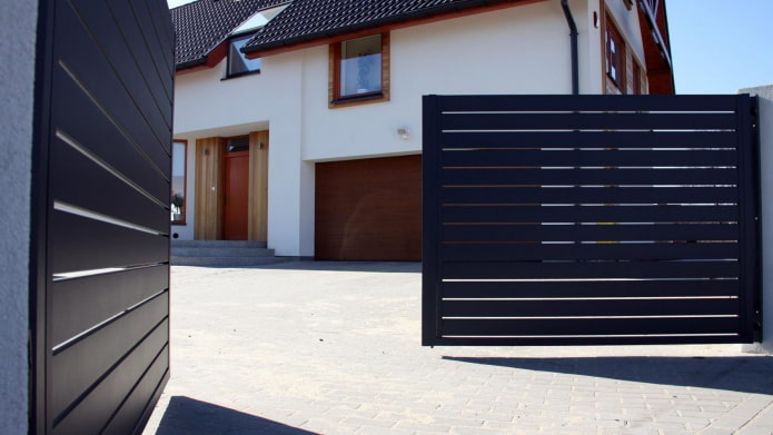modern gates