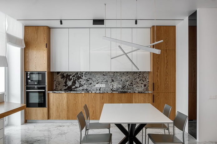modern large kitchen