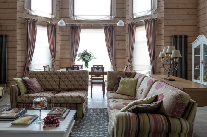 curtains in a house with a second light