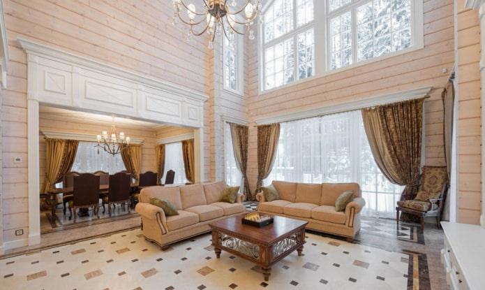house with a second light in a classic style