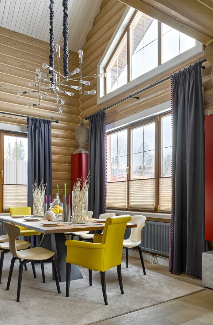 dining room in the house