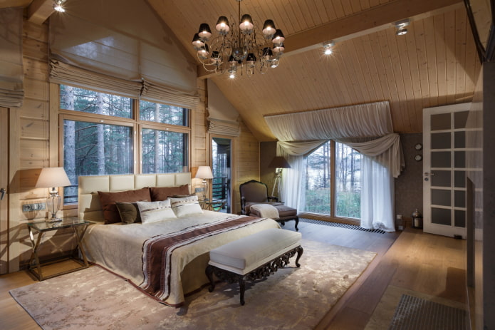 bedroom with a second light