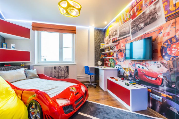 photo wallpaper with cars