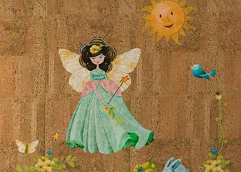 cork wallpaper for a child's room cork wallpaper for a child’s room