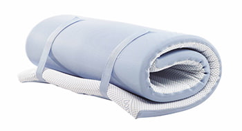 Orthopedic thin mattress for a sofa