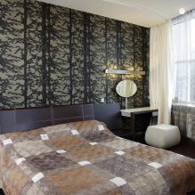 Wallpaper for the bedroom-1