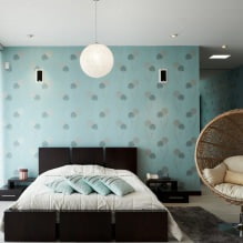 Wallpaper for the bedroom-14