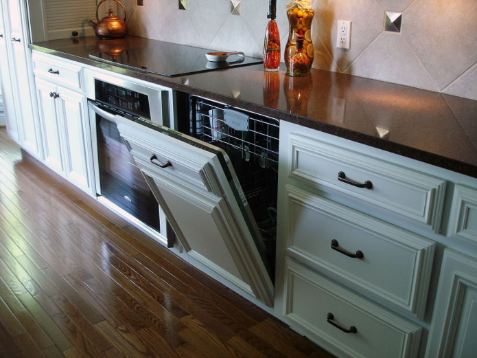 Fully built-in dishwasher