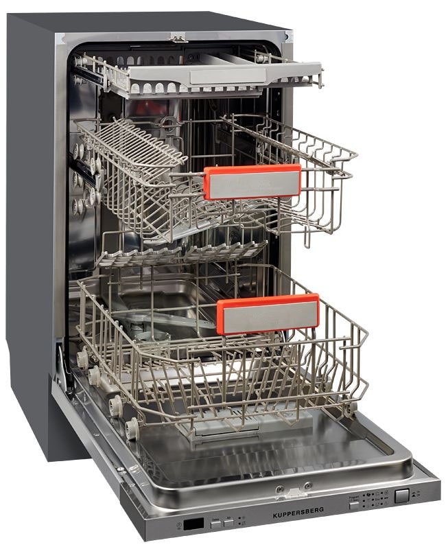 Narrow dishwasher