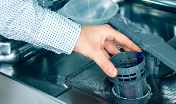 Dishwasher filter