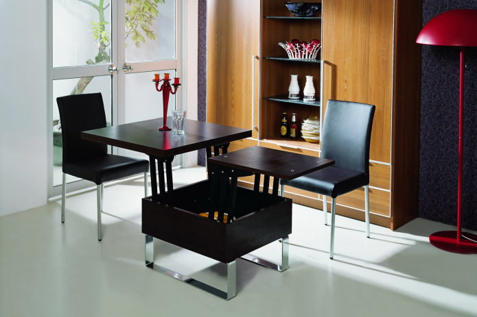 transformer table in the interior