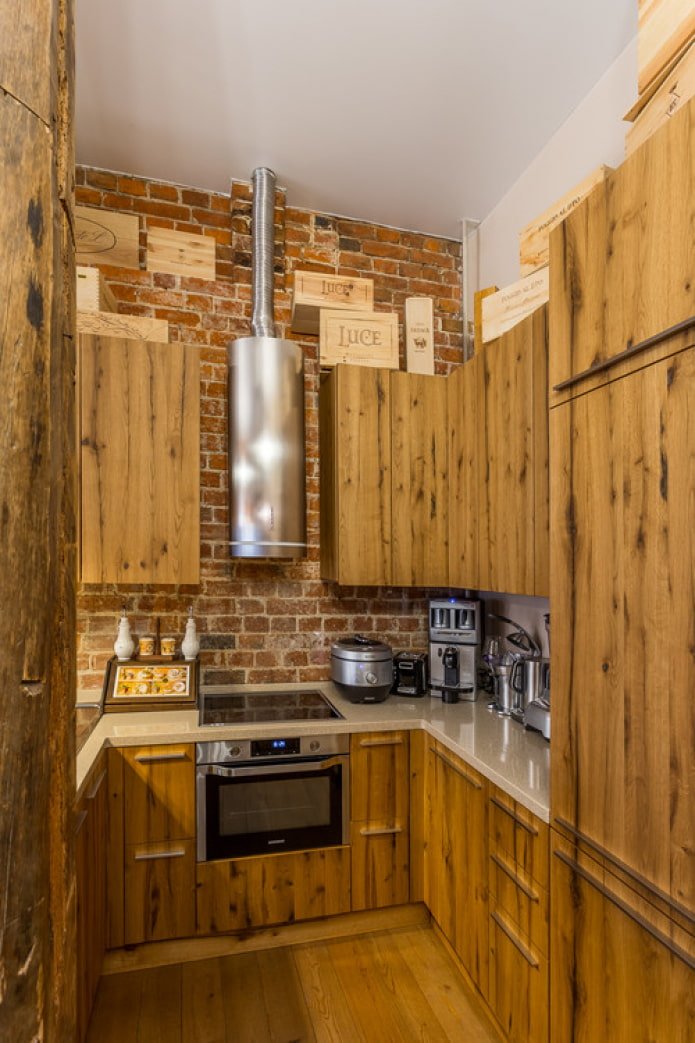 wood kitchen finishing