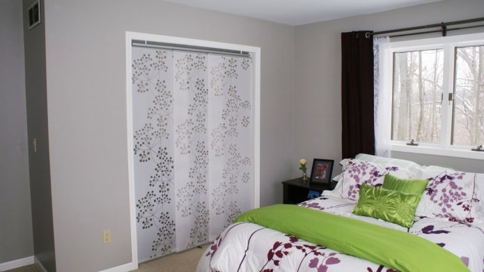 Japanese panels instead of cabinet doors