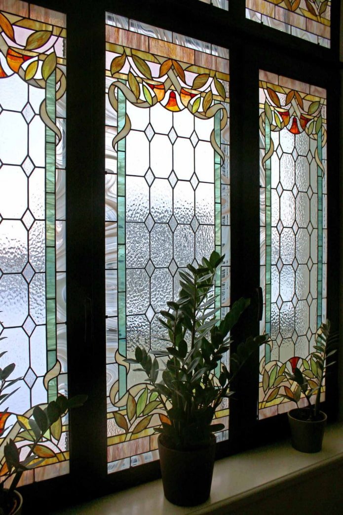 Stained glass windows