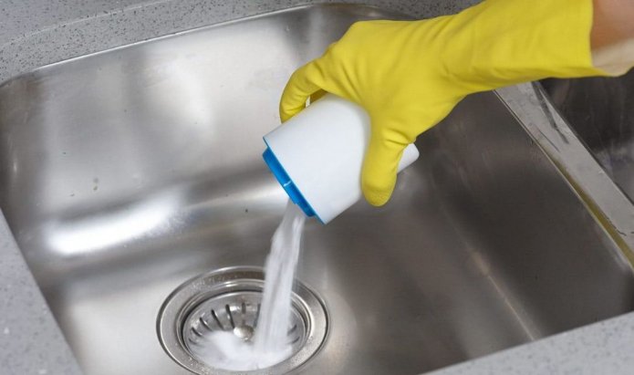 powder for cleaning pipes