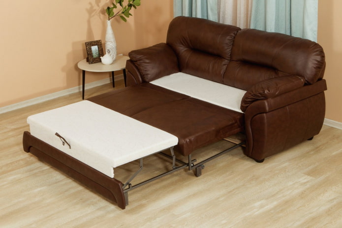 Airing an unfolded sofa